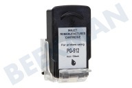 Inktcartridge geschikt voor o.a. MP240, MP260, MP480 PG 512 Black