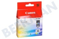 Canon CANBCLI36C  Inktcartridge geschikt voor o.a. Pixma mini 260 CLI 36 Color geschikt voor o.a. Pixma mini 260