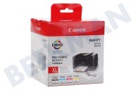 Canon 9182B004  Inktcartridge geschikt voor o.a. Maxify MB2350, MB2050 PGI 1500XL Multipack BK/C/M/Y geschikt voor o.a. Maxify MB2350, MB2050