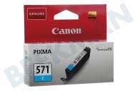 Canon CANBCI571C Canon printer 0386C001 Canon CLI-571 C geschikt voor o.a. Pixma MG5750, Pixma MG5751, Pixma MG6850