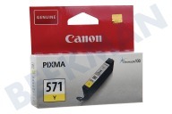 Canon  0388C001 Canon CLI-571 Y geschikt voor o.a. Pixma MG5750, Pixma MG5751, Pixma MG6850
