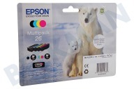 Epson 1865033 T2616 Epson printer Inktcartridge geschikt voor o.a. Expression Premium XP-600 26 Multipack geschikt voor o.a. Expression Premium XP-600