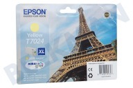 Epson EPST702440 Epson printer C13T70244010 Epson T7024 XL Geel geschikt voor o.a. WP-4015, WP-4025, WP-4095