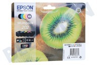 Epson EPST02E740 Epson printer Epson 202 Multipack geschikt voor o.a. XP202, XP302, XP412, XP6000, XP6005