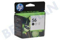 HP 56 Inktcartridge geschikt voor o.a. Deskjet 5000 No. 56 Black
