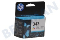 HP Hewlett-Packard HP-C8766EE HP 343  Inktcartridge geschikt voor o.a. Deskjet 5740,6520,6540 No. 343 Color geschikt voor o.a. Deskjet 5740,6520,6540