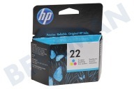 HP Hewlett-Packard HP-C9352AE HP 22  Inktcartridge geschikt voor o.a. Deskjet 3920, 3940 No. 22 Color geschikt voor o.a. Deskjet 3920, 3940