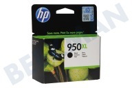 HP Hewlett-Packard 1706391 HP 950 XL Black  Inktcartridge geschikt voor o.a. Officejet Pro 8100, 8600 No. 950 XL Black geschikt voor o.a. Officejet Pro 8100, 8600
