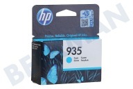 Hewlett Packard C2P20AE HP 935 Cyan  Inktcartridge geschikt voor o.a. Officejet Pro 6230, 6830 No. 935 Cyan geschikt voor o.a. Officejet Pro 6230, 6830