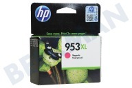 HP Hewlett-Packard 2551985  F6U17AE HP 953XL Magenta geschikt voor o.a. Officejet Pro 8210, 8218, 8710