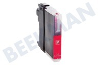 Inktcartridge geschikt voor o.a. DCPJ125 315W 515 MFCJ220 LC 985 Magenta