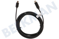 Universeel 4080378  USB C naar USB B micro kabel - 3 meter geschikt voor o.a. 3.0 Meter