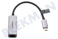 Marmitek 25008373  Adapter USB-C > Ethernet geschikt voor o.a. USB-C naar Ethernet adapter