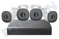 Imou IMOUKITNVR1104HS-PS3  NVR1104HS-P-S3/H-1T/4-F22AP Camerasysteem 1 TB HDD geschikt voor o.a. 4 POE uitgangen