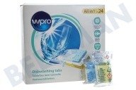 Universeel 484000008429 TAB310 Vaatwasser Afwasmiddel geschikt voor o.a. All in 1 Vaatwas tabletten geschikt voor o.a. All in 1