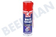 Universeel 1233275  Spray geschikt voor o.a. white grease vet met teflon (CFS) geschikt voor o.a. white grease