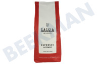 Gaggia 21001725 Koffie machine Espresso Intenso koffiebonen, 1000g geschikt voor o.a. Koffiebonen, 1000g