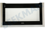 Aeg electrolux 140052748013 Oven-Magnetron Deurglas Buitenkant geschikt voor o.a. KME861000M, KMS761000M