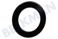 Whirlpool 53174, C00053174  Branderdeksel geschikt voor o.a. CXC95/PH640/KP9507 130mm -zwart emaille- geschikt voor o.a. CXC95/PH640/KP9507