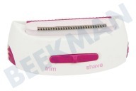 Braun 67030683  Opzetstuk geschikt voor o.a. Silk&Soft Scheerhoofd, roze geschikt voor o.a. Silk&Soft