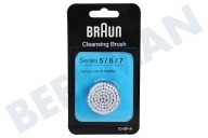 Braun 4210201265221  03-BR-R Cleansing Brush geschikt voor o.a. Series 5, 6, 7