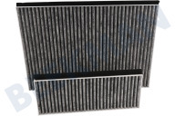 Filter geschikt voor o.a. LC87KHM60, LC67JHM20/01 Koolstoffilter