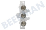 Bosch 645975, 00645975  Drukknop Set geschikt voor o.a. HBC84K553, HBC86K753, HBC84KE53