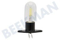 Constructa 10011653  Lamp geschikt voor o.a. magnetron EM 211100 25W -met bev. plaat- geschikt voor o.a. magnetron EM 211100