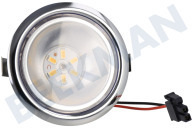 Bosch 12025114 Abzugshaube Lampe geeignet für u.a. D5655X1GB01, DHL555BL01, D5855X1GB02 Spot komplett geeignet für u.a. D5655X1GB01, DHL555BL01, D5855X1GB02