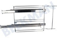 Rail geschikt voor o.a. ZX6592D, OX6511D Geleiderail, Rechts