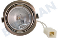 Gorenje 356796 Dampkap Lamp geschikt voor o.a. ES9192EMUU, WS9192EMUU Spotje 20W Halogeen, RVS Rand geschikt voor o.a. ES9192EMUU, WS9192EMUU