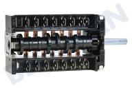 Blomberg 263900018 Oven-Magnetron Schakelaar geschikt voor o.a. CIM303000, BEO1410 Keuzeschakelaar 16 contacten geschikt voor o.a. CIM303000, BEO1410