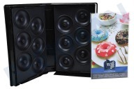 Tefal  XA801112 Donutplaten Snack Collection geschikt voor o.a. SW852, SW853, SW854, SW857