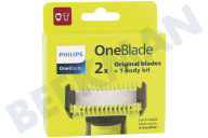 Philips QP620/50 Scheer apparaat Scheerblad geschikt voor o.a. OneBlade/OneBlade Pro OneBlade Face + Body kit geschikt voor o.a. OneBlade/OneBlade Pro