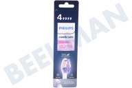Philips  HX6054/10 S2 Sensitive, 4 opzetborstels geschikt voor o.a. Sonicare