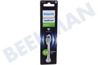 Philips HX6066/87  Tandenborstelset geschikt voor o.a. Sonicare W2 Optimal White opzetborstels, 6 stuks, wit geschikt voor o.a. Sonicare