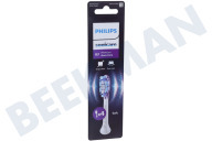 Philips HX9054/87  Tandenborstelset geschikt voor o.a. Sonicare G3 Premium Gum Care opzetborstels, 4 stuks, wit geschikt voor o.a. Sonicare