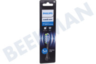 Philips HX9042/88  Tandenborstelset geschikt voor o.a. Sonicare zwart Premium Plaque Defence C3 opzetborstels, 2 stuks geschikt voor o.a. Sonicare zwart