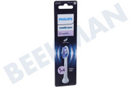Philips HX6054/87  Tandenborstelset geschikt voor o.a. Sonicare S2 Sensitive opzetborstels, 4 stuks, wit geschikt voor o.a. Sonicare