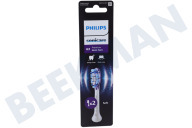 Philips HX9052/87  Tandenborstelset geschikt voor o.a. Sonicare G3 Premium Gum Care opzetborstels, 2 stuks, wit geschikt voor o.a. Sonicare