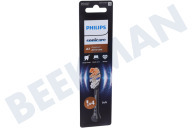 Philips HX9094/88  Tandenborstelset geschikt voor o.a. Sonicare Premium All-in-One A3 opzetborstels, 4 stuks, zwart geschikt voor o.a. Sonicare