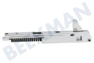 Ikea 481241719152 Oven-Magnetron Scharnier geschikt voor o.a. EMZ3480IN, Van deur geschikt voor o.a. EMZ3480IN,