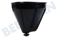 Filterbak geschikt voor o.a. HD7698/50 Van koffiezetapparaat, Zwart