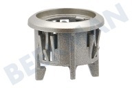Whirlpool 481241129017  Rand van bedieningsknop zilver grijs geschikt voor o.a. EMGHD6140, EMCHD5140