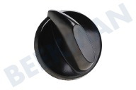 Whirlpool 481941129492  Knop geschikt voor o.a. AKM890, AKM900 Standenknop zwart geschikt voor o.a. AKM890, AKM900