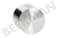 Whirlpool 480121103213 Microgolfoven Knop geschikt voor o.a. BLPMS8100, BLVE8110 Draaiknop, zilver geschikt voor o.a. BLPMS8100, BLVE8110