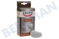 Krups Koffie zetter F4720057 Krups Waterfilter, 2 stuks geschikt voor o.a. KM5065