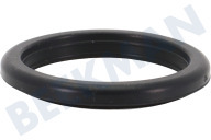 Smeg 754132514  O-ring geschikt voor o.a. ECF01BLEU, ECF01CREU,ECF01PBEU van espressomachine, Wit of zwart geschikt voor o.a. ECF01BLEU, ECF01CREU,ECF01PBEU