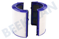 Alternatief 96543201 Luchtbehandeling Filter geschikt voor o.a. DP04, PH04, TP04, TP09 Combi Glass Filter geschikt voor o.a. DP04, PH04, TP04, TP09