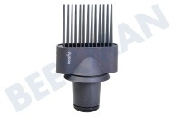Dyson 96974801  969748-01 Dyson Supersonic Wide Tooth Comb geschikt voor o.a. HD01, HD04 Pro